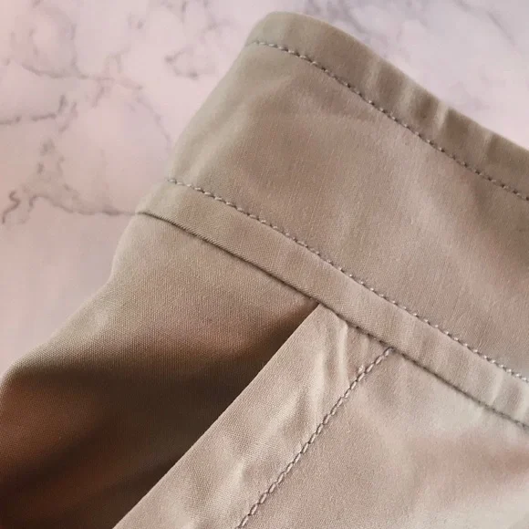 Banana Republic stretch khaki tan skirt 10 - Picture 7 of 10